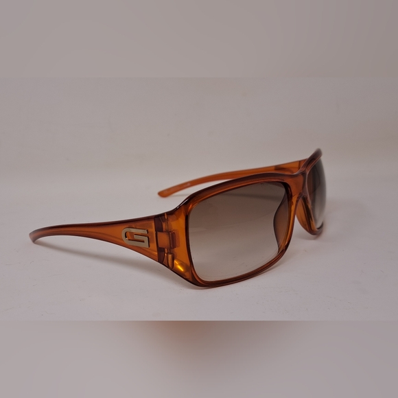 Gucci Sunglasses Vintage 90s Y2K Tom Ford Orange Brown GG2550/S LU4 58-15-125 - Picture 9 of 13